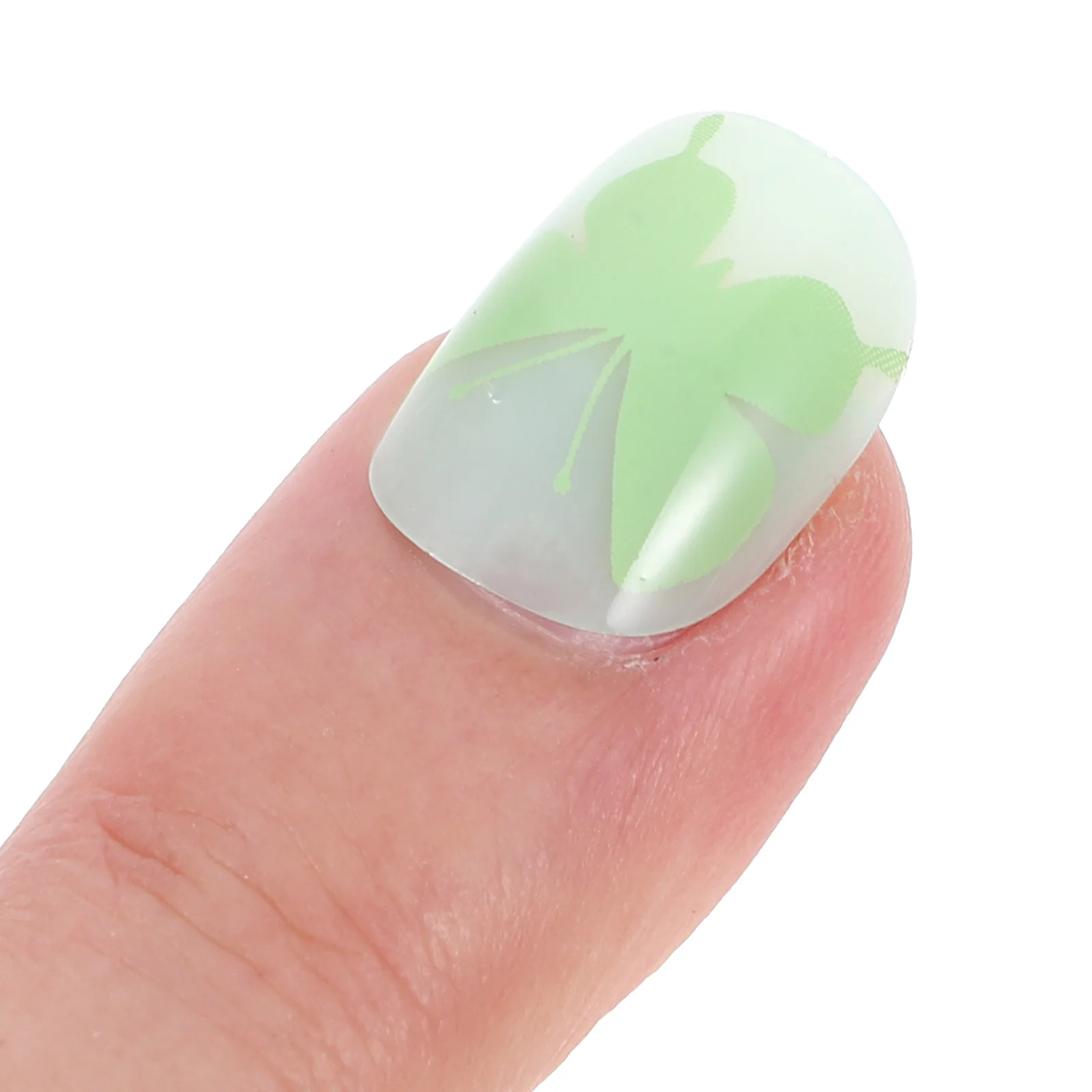 

5 Boxes Children Nails Kids False Nails Girls Cartoon Press On Tips Diy Manicure Supplies Fake Nail Stickers For Nail Art