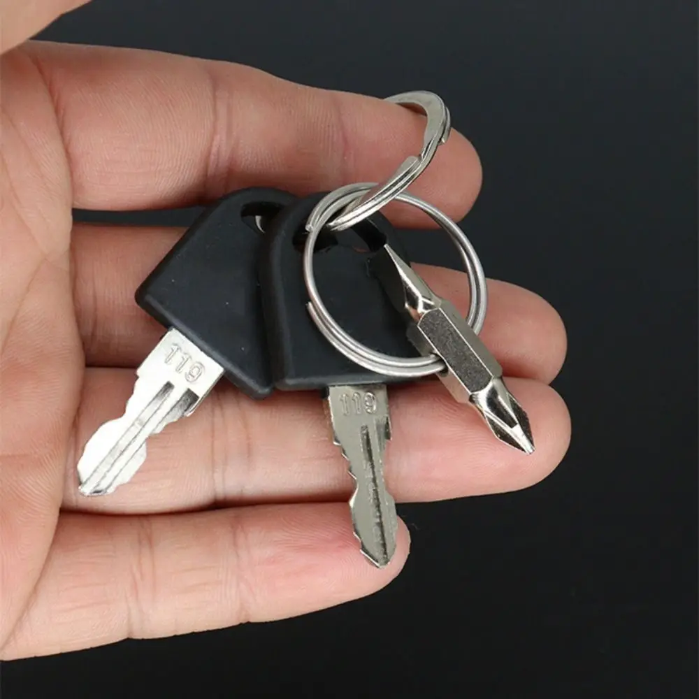 Portable Key Ring Keychain Screwdriver Multifunction Repair Tool Phillips Slotted Screwdriver Gadget Pocket Mini Screwdriver