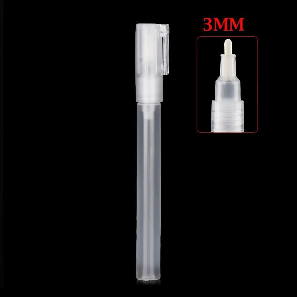 

Stationery Plastic Transparent Liquid Chalk Marker Graffiti Pens Empty Rod Paint Pen Accessories