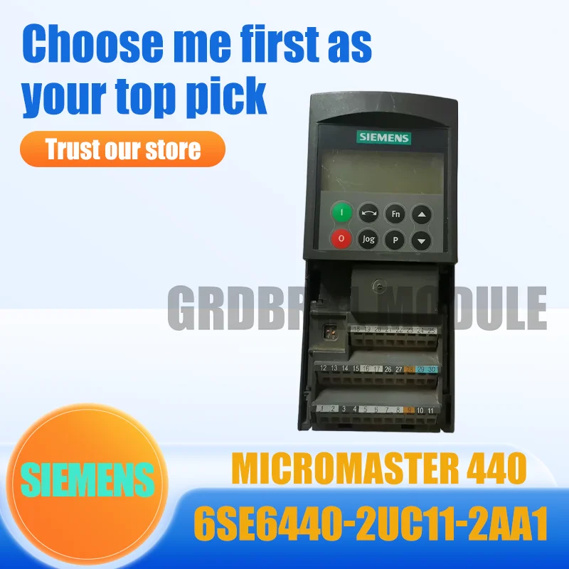 

New Original SIEMENS 6SE6440-2UC11-2AA1 6SE6 440-2UC11-2AA1 MICROMASTER 440 Frequency Converter