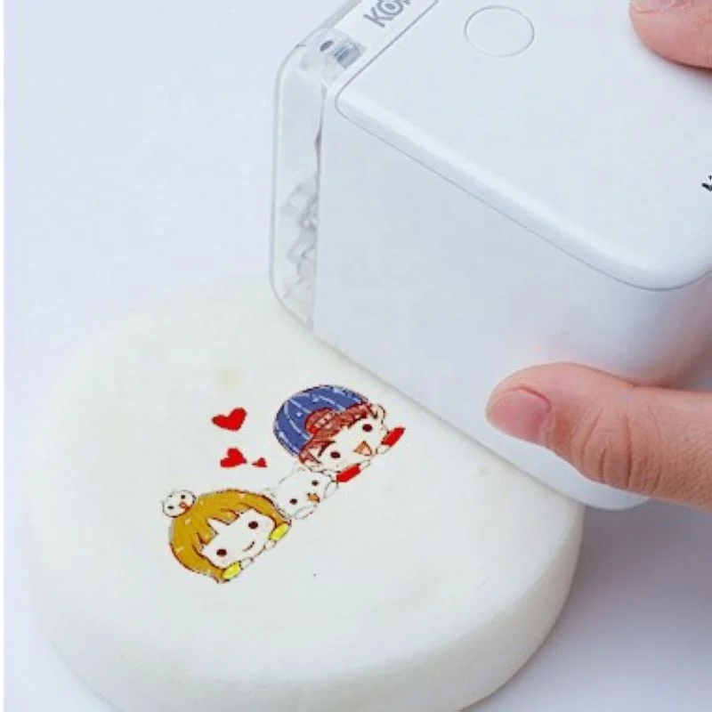 

2025 Mbrush Color Portable Handheld Food Printer for Printing Bread/cake/coffee/baked Goods Printer