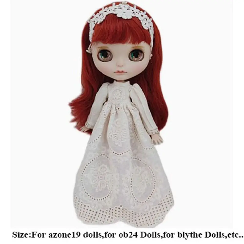 أزياء سروال قصير وزرة تنورة لطيف DIY اكسسوارات الأميرة خمر فستان دمى صغيرة الملابس لدمى azone ob24