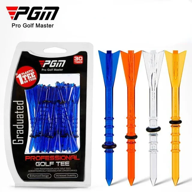 PGM 30szt/pudełko Kołki do piłek golfowych z regulowaną wysokością 83mm QT025
