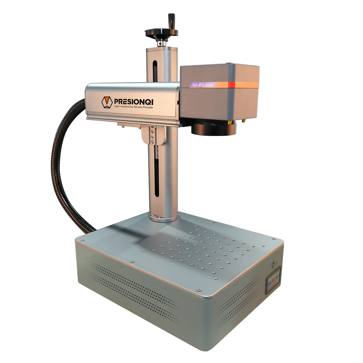 30w/50w/  Auto High Speed Fiber Laser Marking Machine Fiber Laser Engraver Laser Marker On Metal