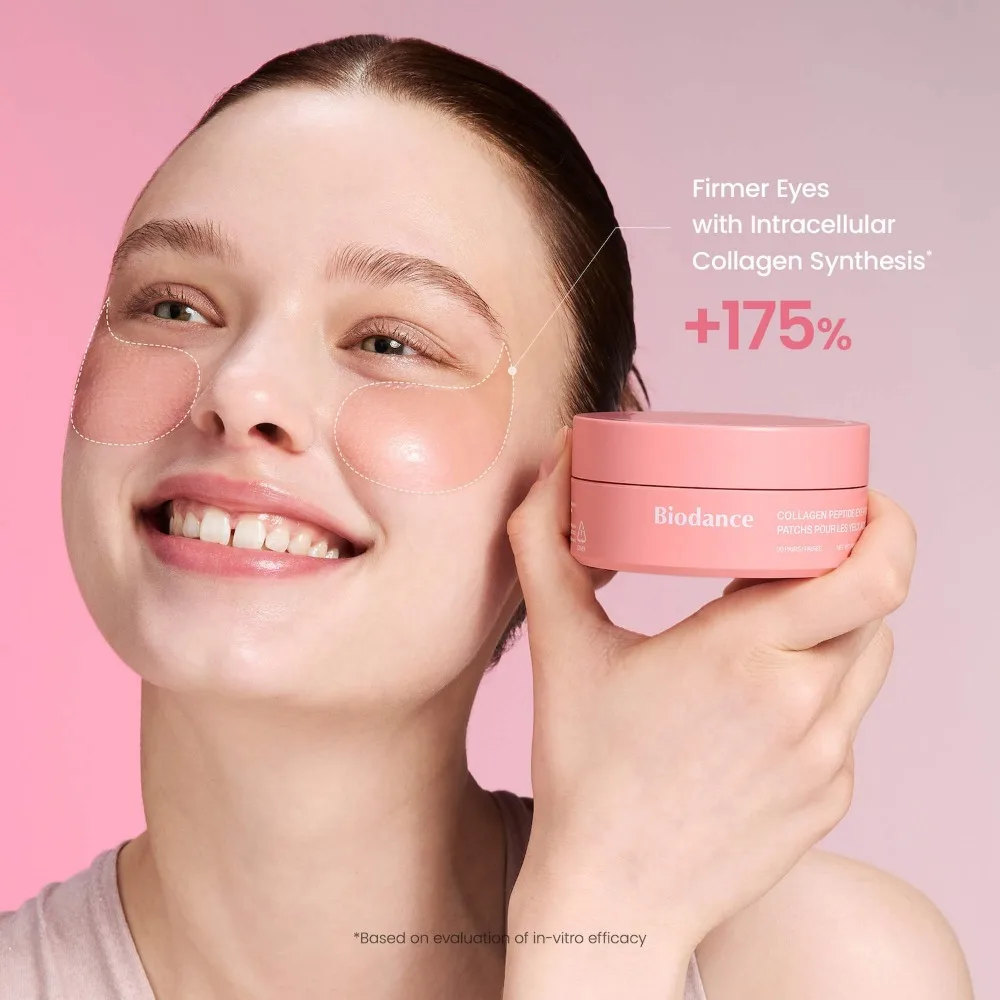 Biodance Collagen Eye Patch Hydrogel Mask Caffeine Exosome Anti Puffiness Lines Dark Circle Eye Cream Face Cream Hydrating Care