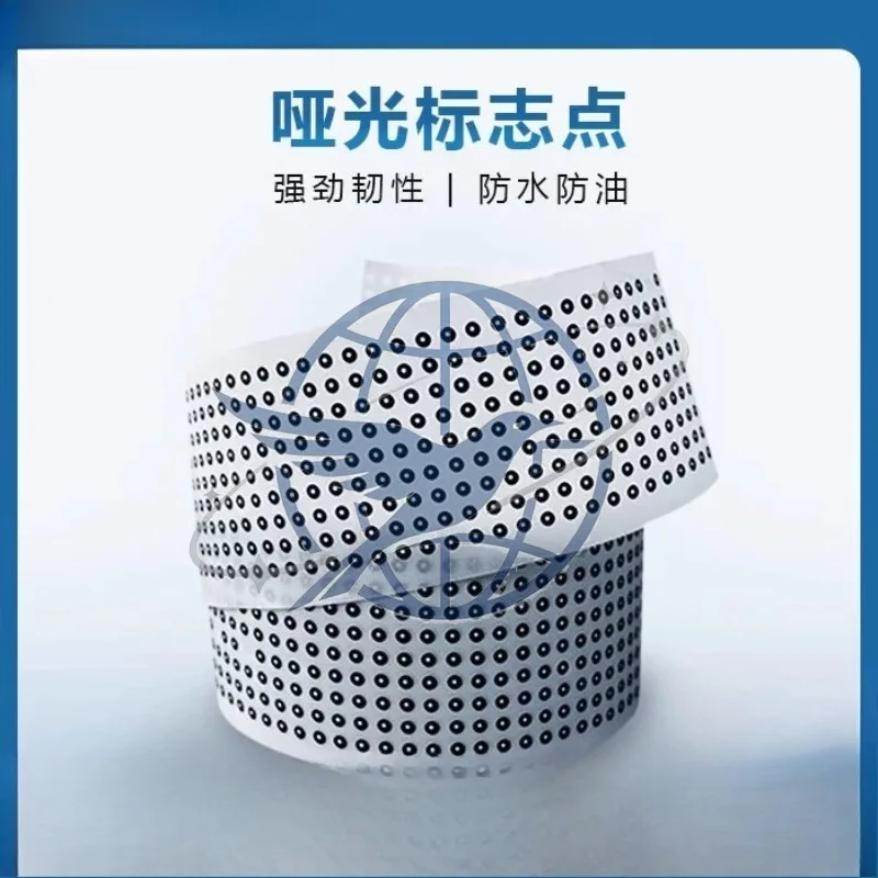 3D scanner marking point, self-adhesive copying machine marking point label, matte black dot marking point