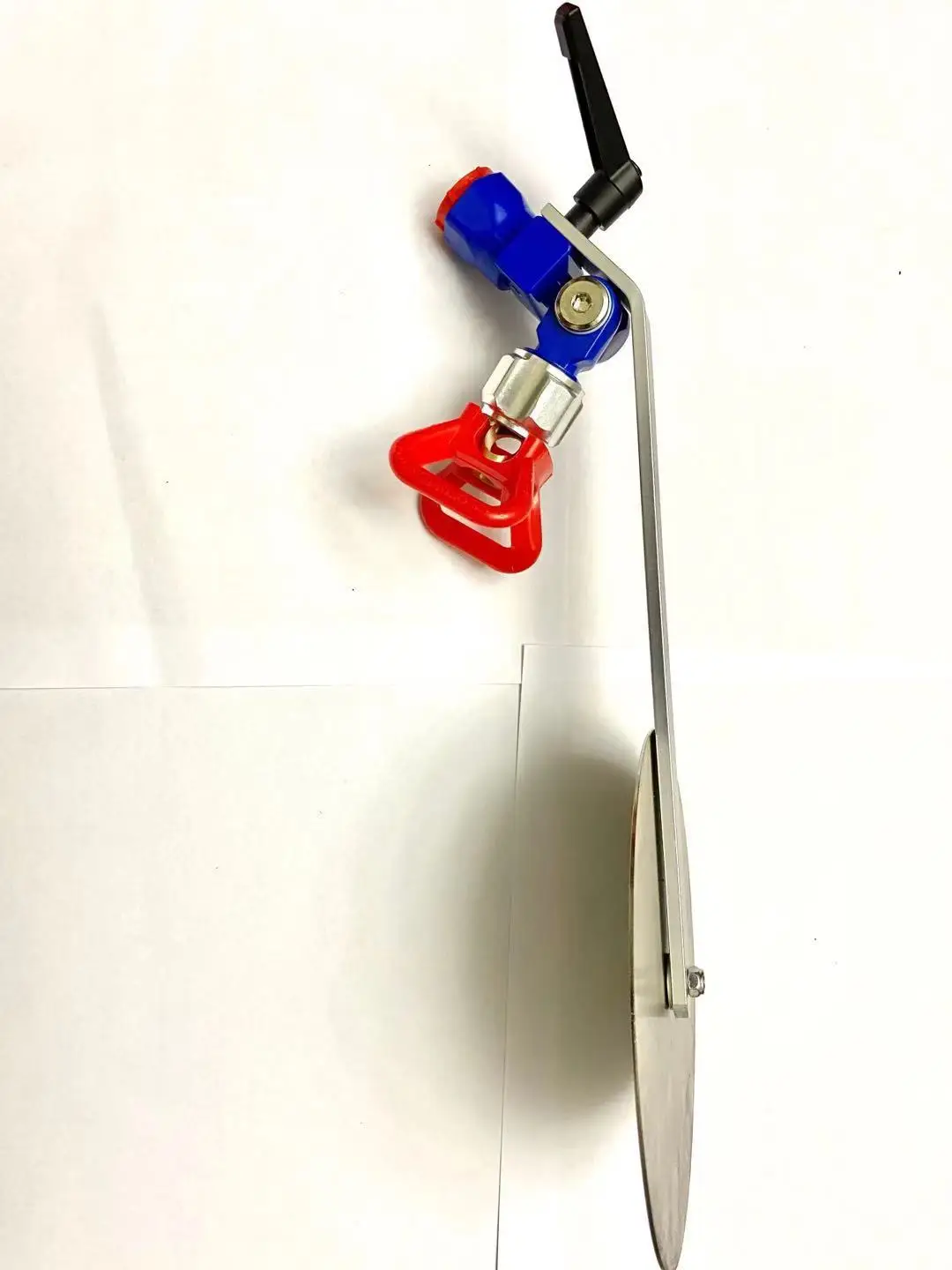 Spray gun splash baffle, color-separated trimming spray gun baffle, spray gun disc baffle, second-generation enlarged baffle