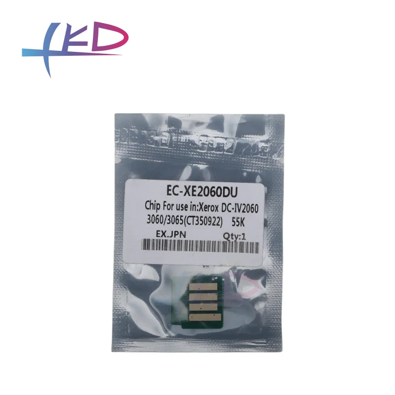 Chip de unidad de imagen 4 piezas 55K CT350922 para Fuji Xerox docucenter 2060 3060 3065 IV2060 IV-3060, reinicio de cartucho de tambor de imagen de IV-3065