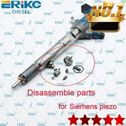 ERIKC Repair kits For Siemens Piezo Injector Nozzle New Diesel Fuel Common Rail Pizeo Injectotion Include Parts Valve Spring