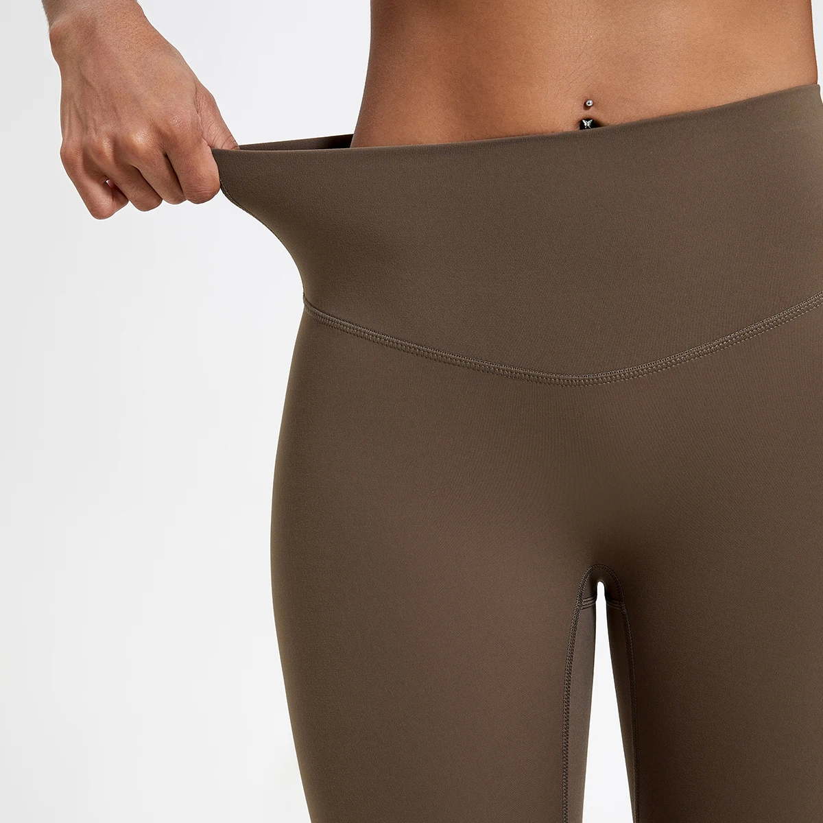 Sommer High-Waist Sweatpants für Damen: Hüftstraffende Gym-Leggings mit Bauchkontrolle, Laufhosen, Workout-Tights, Yoga-Hosen für Frauen – Detail 16