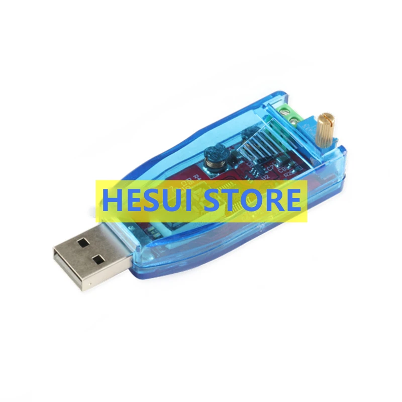 DC-DC USB can be used to increase and step-down power supply voltage from 5V to 3.3V/9V/12V/24V