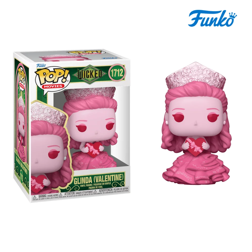 Wicked Figure Elphaba Glinda Valentine #1711 1712 Funko Pop 4.65 inches tall Figures Collectible Limited Edition Model Toy Gift