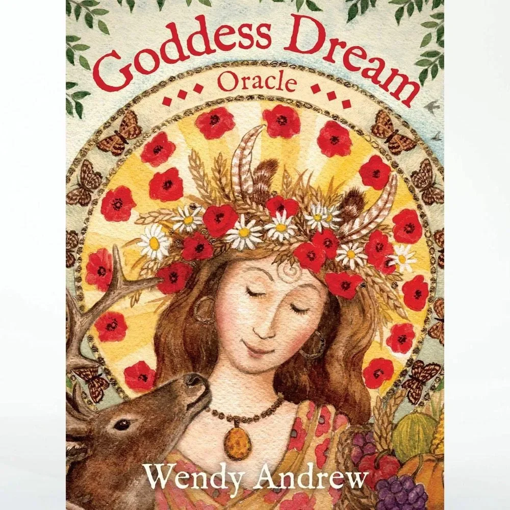 Goddess Dream Oracle Tarot-Kartenspiel, 38 Karten, 11 x 6,5 cm