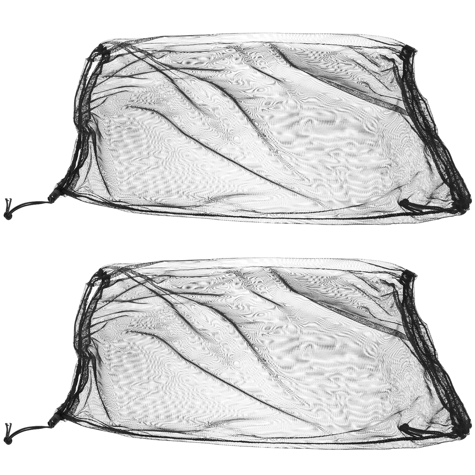 

2pcs Mosquito Head Cover Portable Hat Folding Professional Net Outdoor Mesh Accessories Lightweight Breathable Durable Compact
