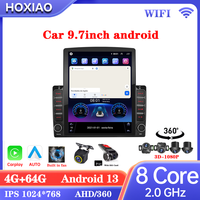 Car adio For Tesla Style 9.7inch Host Wireless Carplay Android auto For KIA TOYOTA Nissan Honda Opel Car 360 Multimedia Player