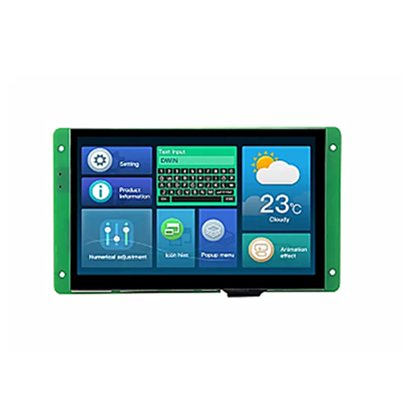 

DMG80480C070-04W 7 Inch LCD Module 800*480 RS232/TTL HMI Commercial Touch Panel Screen Smart UART TFT Display