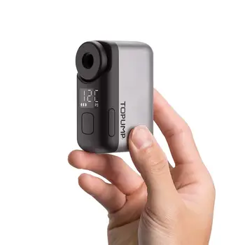 TOPUMP TB2 PRO Mini přenosná elektrická pumpa pro kolo bezdrátová huštění pneumatik 120PSI Max 450mAh baterie s obrazovkou rychlé nabíjení 12 nejlepší prodej fasttech - №5