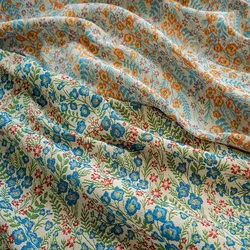 Pastoral Style Oil Painting Texture Yarn Dyed Jacquard Fabric Women's Thick Autumn Winter Dress Bag Diy Making Fabric 50cmx150cm