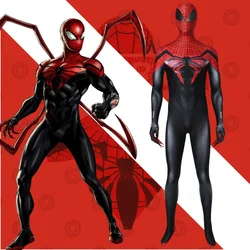 Superior SpiderMan Cosplay Costume Male Superhero Superior Spider 3D Printed Spandex Halloween Costume Zenzai Suits Adult Man
