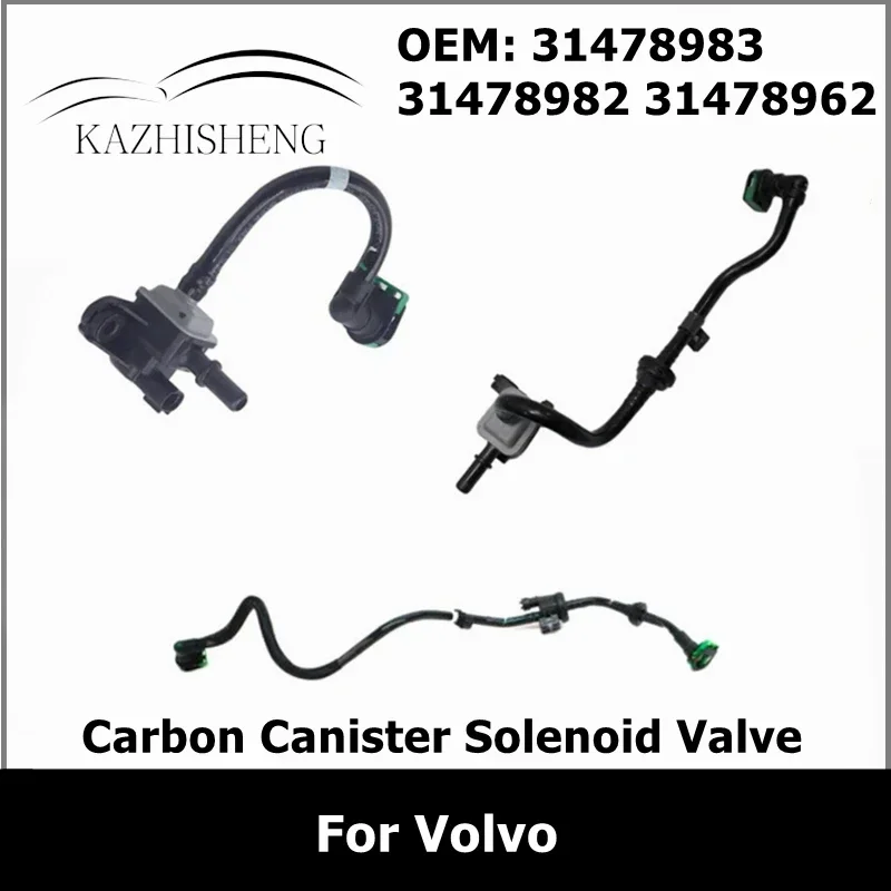 31478983 31478982 31478962 Car Engine Vapor Carbon Canister Purge Solenoid Valve Tube Evaporator Pipe for Volvo