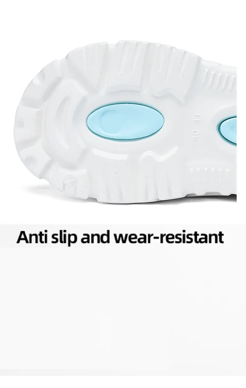 Herren- und Damen-Paar-Sommer-Outdoor-Rutschfeste, geruchshemmende, geschlossene Zehenpantoffeln, große Strand-Sandalen und Pantoffeln für – Detail 2