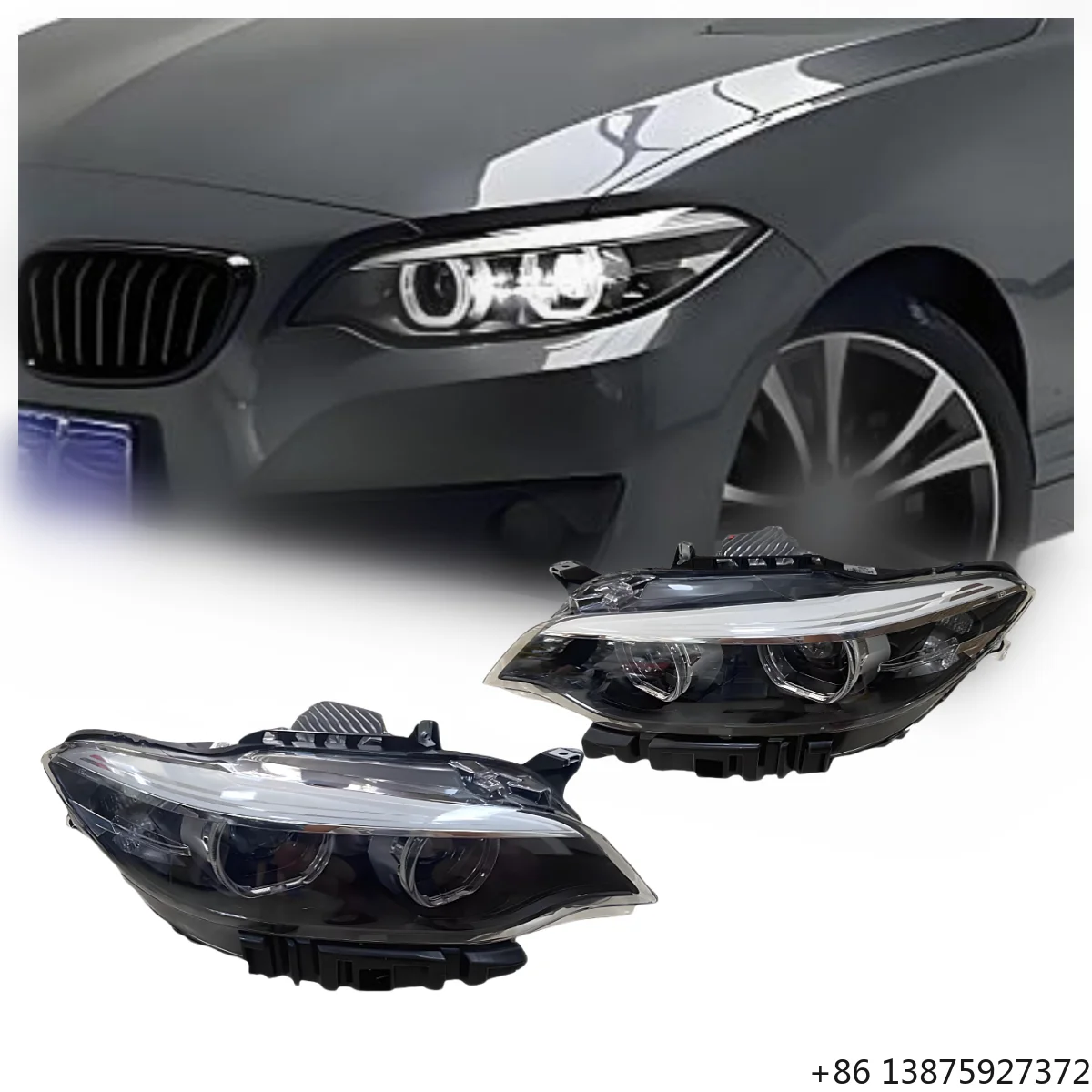 

Suitable for BMW-2 Series F22F23 New Headlight Manufacturing Modified and Upgraded Headlight LED Headlights