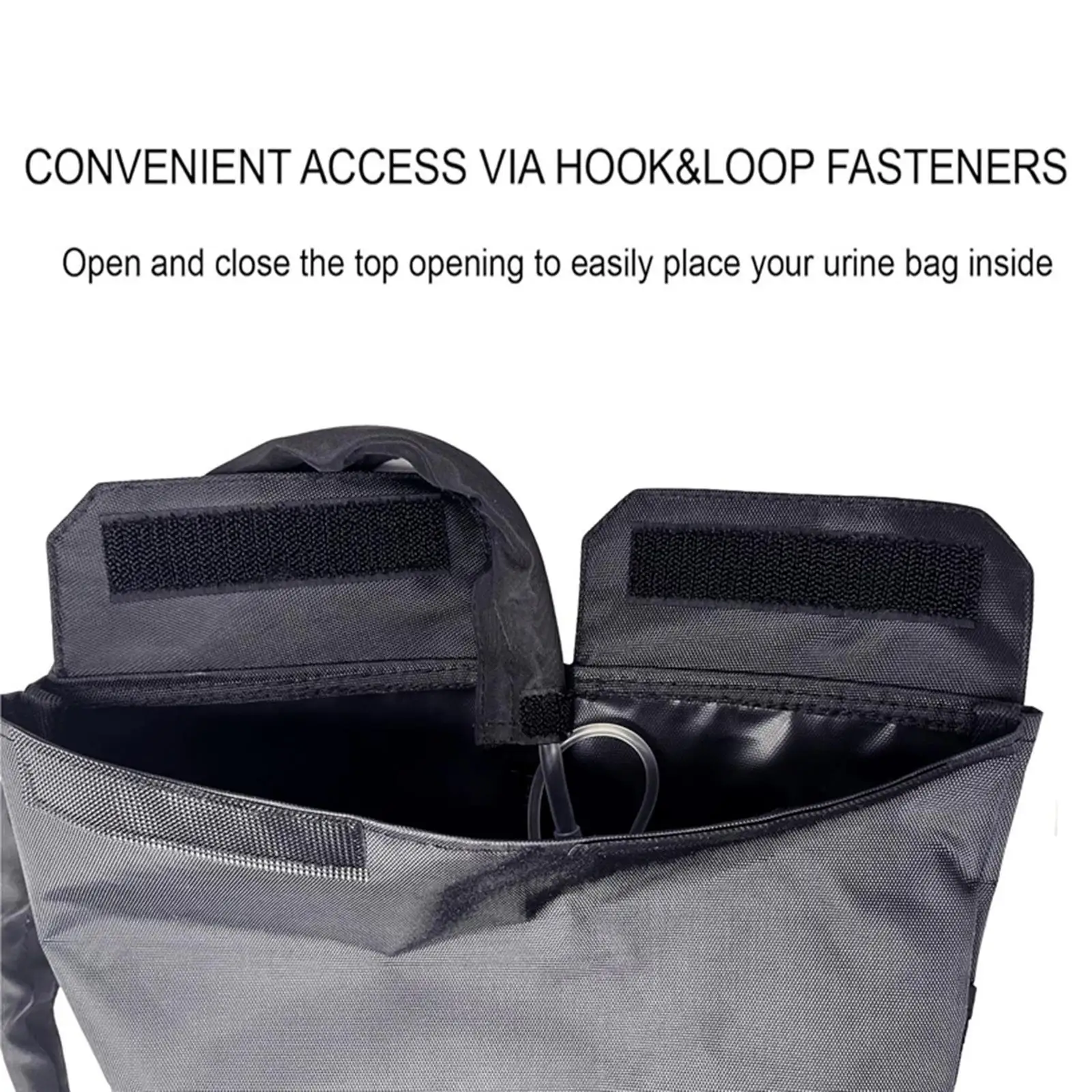 

Urines Shoulder Bag Mesh Urines Hanging Bag Practical Home Portable Breathable Adjustable Shoulder Strap Elderly Drain Holder