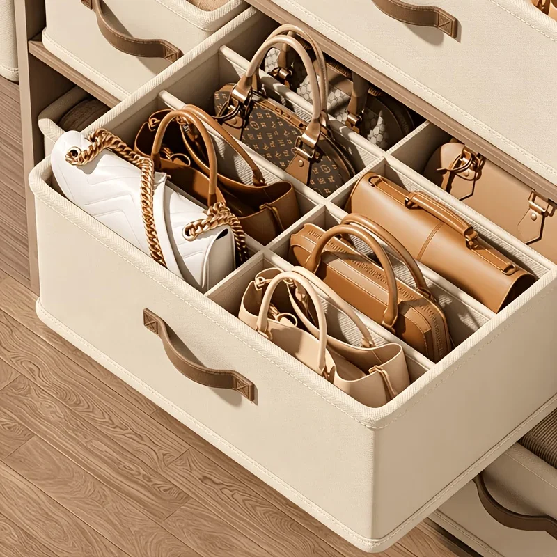 1 Stück Taschen-Organizer, Aufbewahrungsbox für den Kleiderschrank, Geeignet für Studenten, Schlafzimmer, Wohnheime, Schrankaufbewahrung – Detail 4