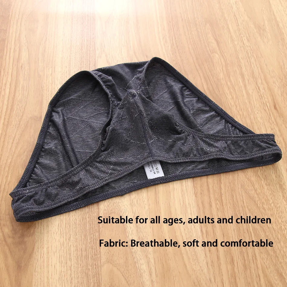 3 Pcs Mens briefs boxers Nylon Underwear ice silk Slip Breathable Silky Quick-Drying U-convex Pouch Underpants Thong gay Sexy