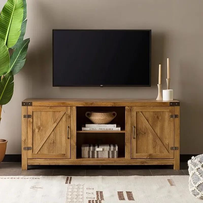 Modern American Pastoral TV Cabinet Wall Mounted Wine Rack Storage Unit for Small Apartment Living Room Furniture Hot Selling