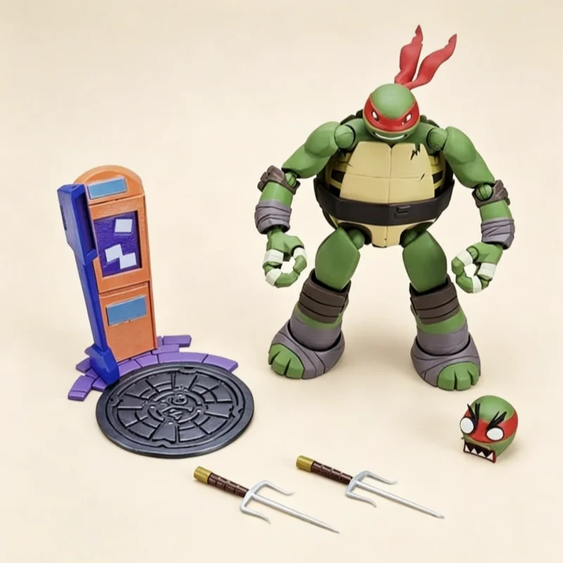 Hot New CD Toys Teenage Mutant Ninja Turtles Action Figures TMNT Dolls Kaiyodo Revoltech Dolls Ko Collectible Model Gift Toys - view 4