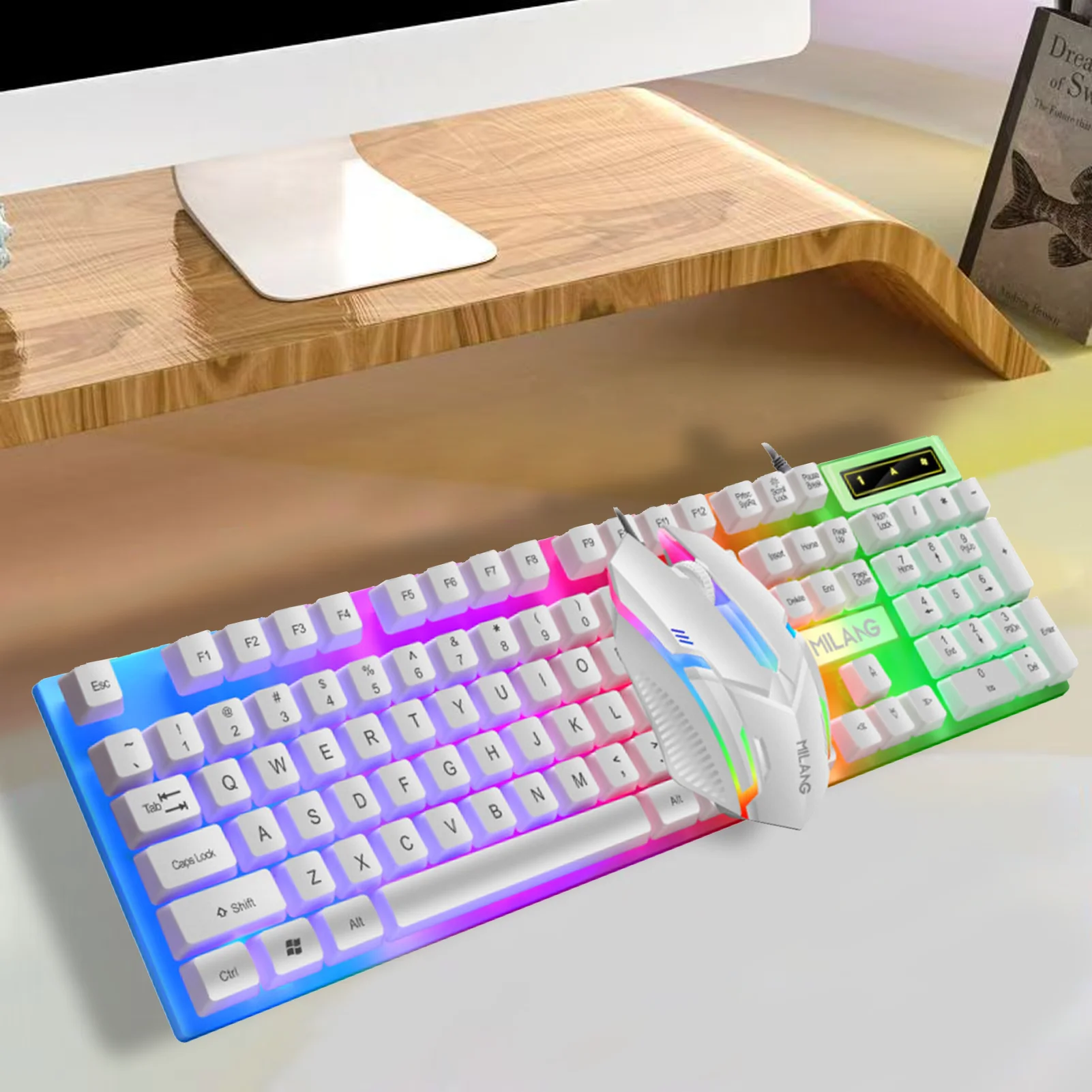 Tastiera cablata RGB a retroil - Gaming Accessories Uk recensione e prezzo