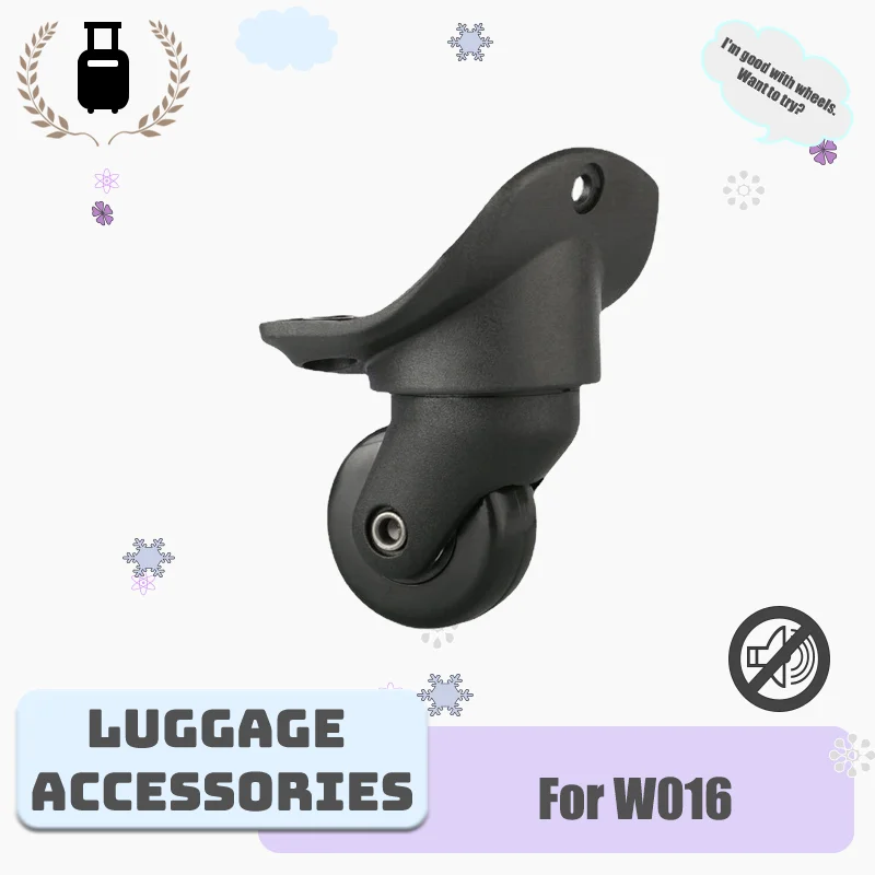 

For W016 Suitcase Castor Wheel Replacement Parts Wear-Resistant, Quiet Operation Smooth and Effortless Simple Installation
