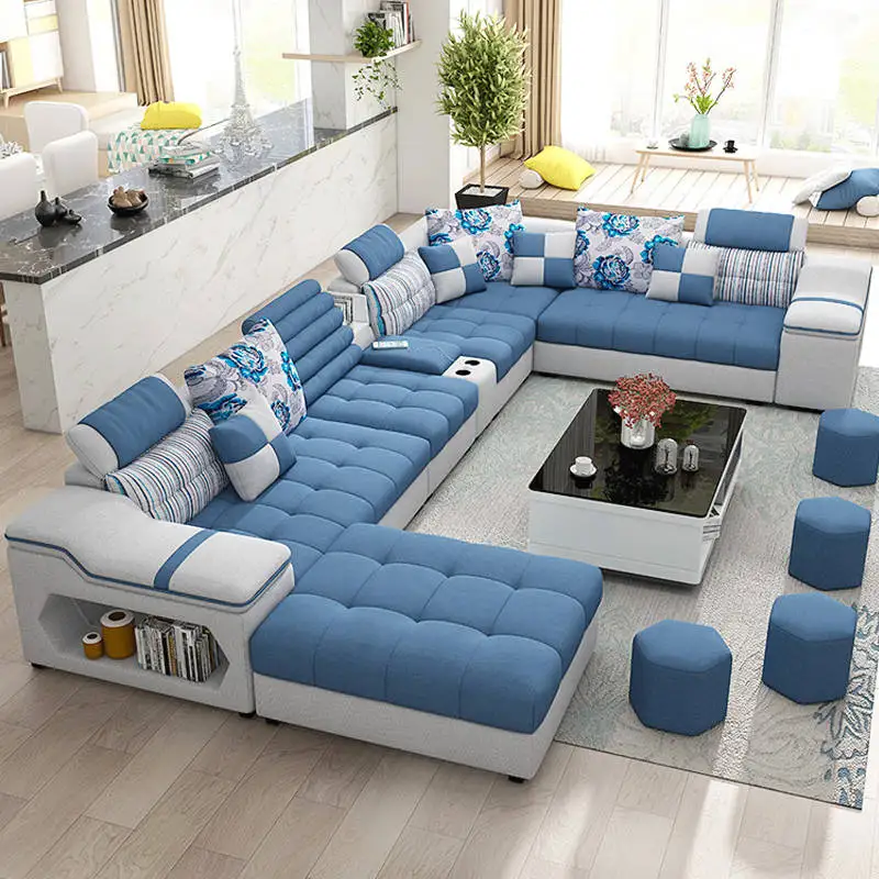 

Living Room Minimalist Sofa Sectional Luxury Modern Home Sofa Lazy Comfortable Canape Salon De Luxe Furniture Accessories