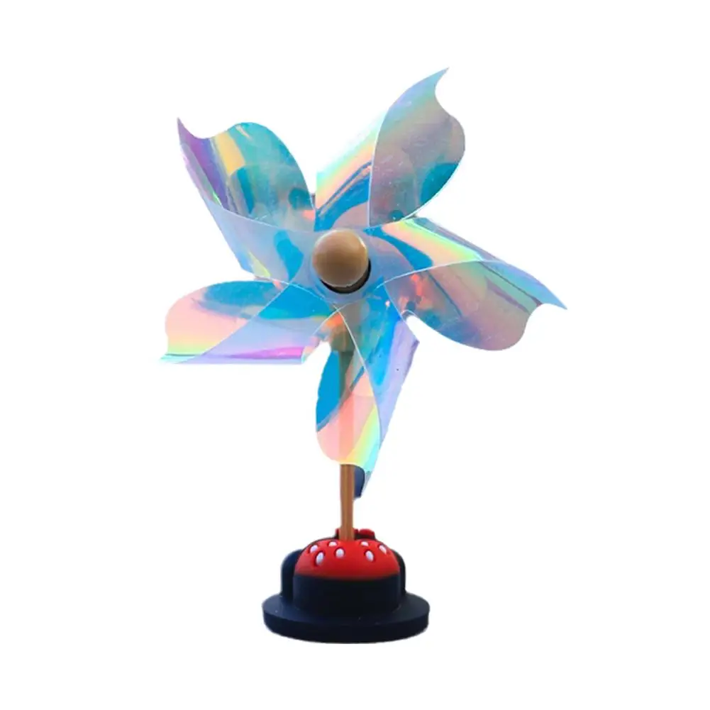 Creative Cute Electric Car Mini Windmill Decoration Bicycle Car Interior Motorcycle Handlebar Decoration Pinwheel Ornament V8B1