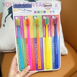 Ultra Soft Toothbrush Colored Men Women Adult Household Tooth Brush Orthodontic Teeth Brush Oral Hygiene for Sensitive Gum