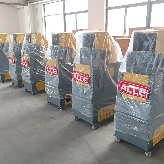 High Tech Industrial Automatic ACSR Aluminium Cable Granulator Copper Shredder For Sale