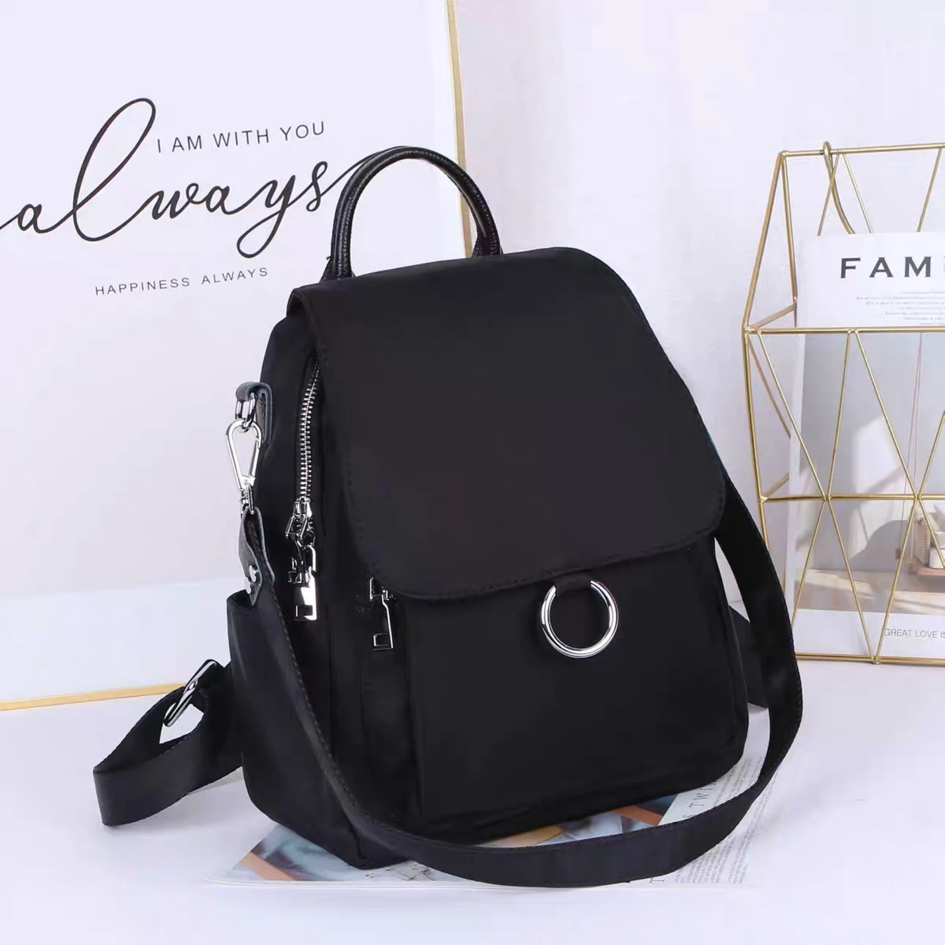 

2025 Spring Women's 25L Waterproof and Anti theft Oxford Bag, Lightweight Gift for Women's Day