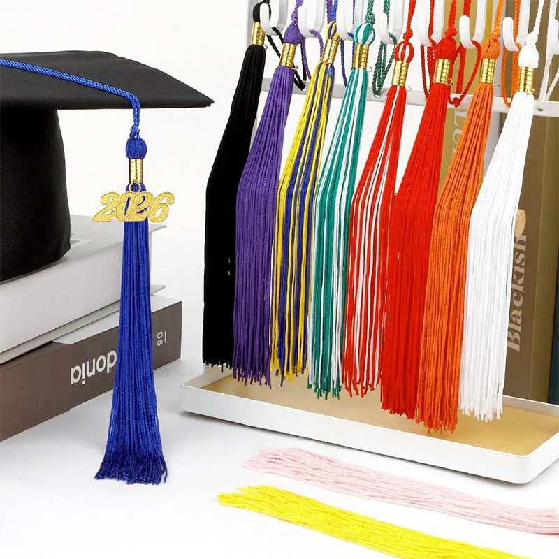 2-10Pcs Graduation Cap Tassel Universal Pendant Tassel Replacement Student Doctor Graduation Cap Decorations Accesorios