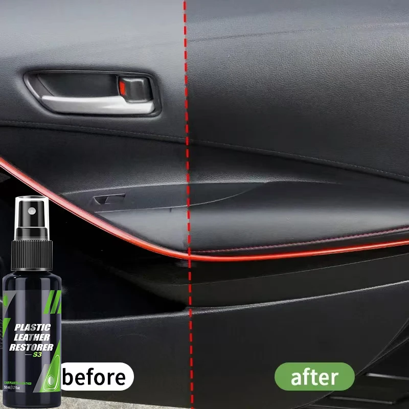 

Auto Plastic Restorer Back To Black Gloss Car Cleaning Products Auto Polish And Repair Coating Renovator For Car Detailing