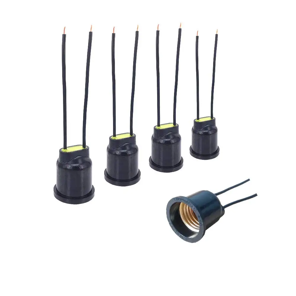 50pcs Waterproof Lampholder E27 Bulb Base Socket Lamp Holder