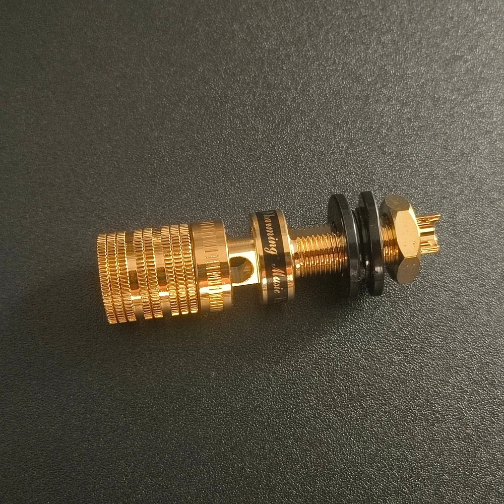 Hifi Audio 4 Stück CMC-838-S CMC Vergoldete OFC Lautsprecher-Verstärker Anschlussklemme Bananenstecker Buchse Ausgangsanschluss – Detail 4