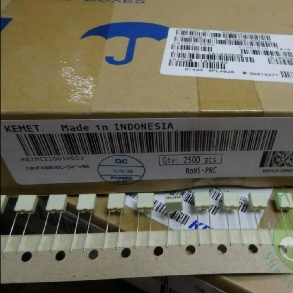 

20pcs/lot AV R82 0.01uf 400V 10nf 103 J Brand New 5mm Film Capacitor R82MC2100SH50J