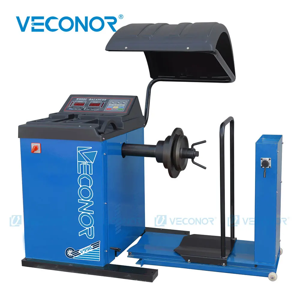 

Semi-Automatic Truck Wheel Balancer with Wheel Lift Suitable for Truck Bus Tractor Wheels Rims up to 26" - V990
