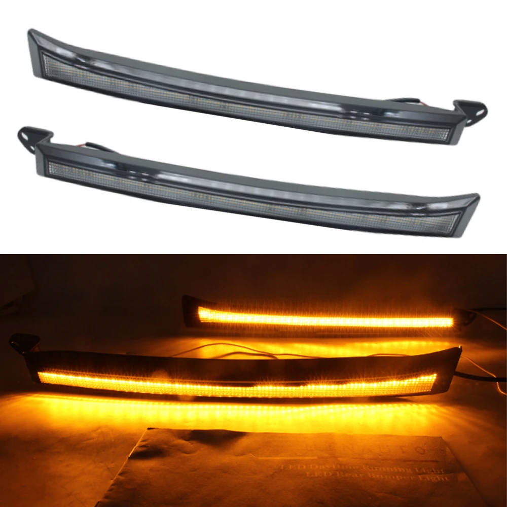 

Daytime Running Lights Driving Light with Turn Signal Car LED Daytime Running Light Fit for Toyota 4Runner 2003-2005 Amber White
