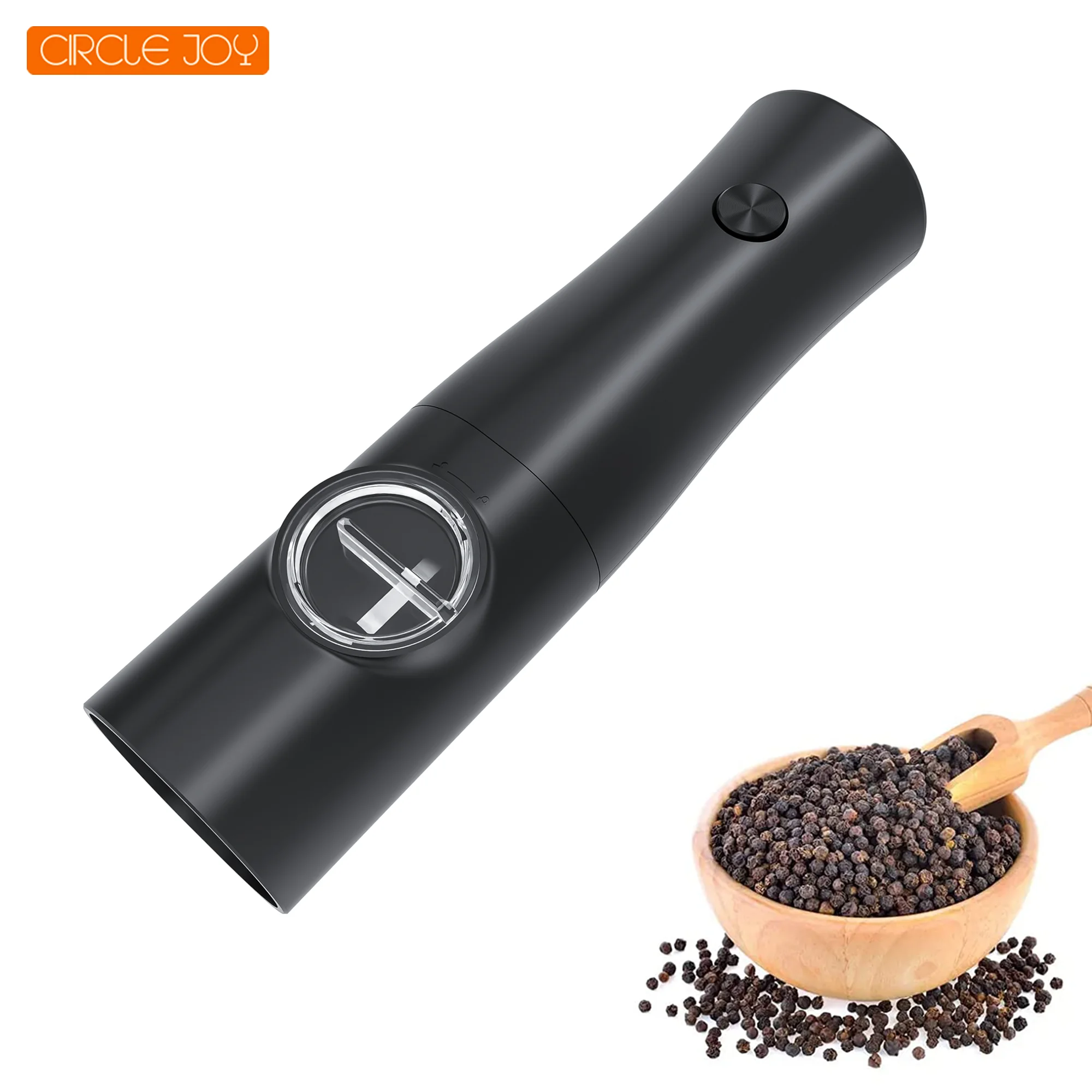 Electric Automatic Mill Pepper And Salt Grinder With LED Light Adjustable Coarseness Produced