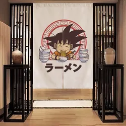 Korean Linen Fabric Curtain for Kitchen, Ramen, Restaurant, Sushi, Hotel, Cafe Door, Nordic