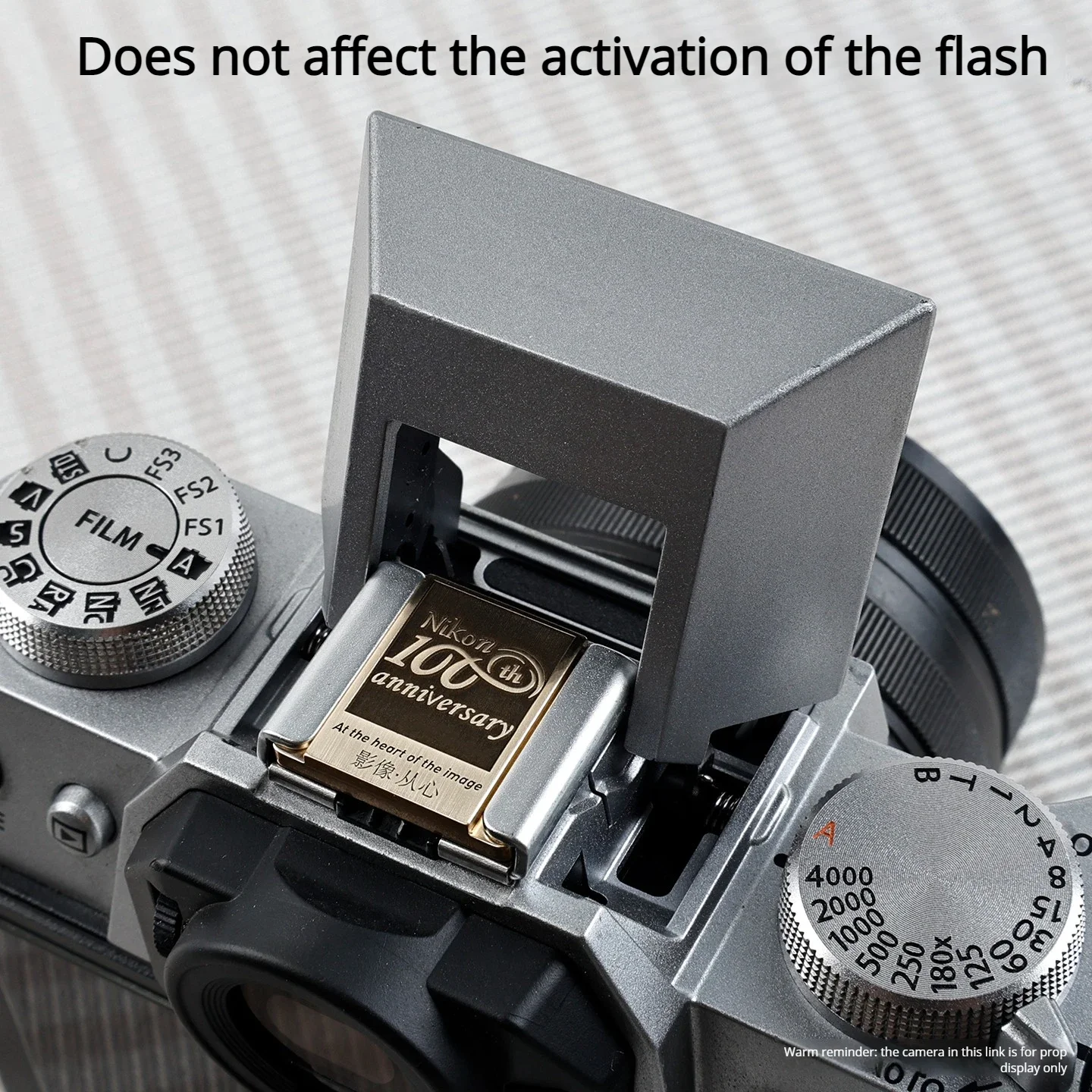 كاميرا الحذاء الساخن غطاء لنيكون Z8 D850 سوني A7C2 فوجي XT50 X100V لوميكس أوليمبوس كانون R6 كاميرا زخرفة المعادن غطاء الحذاء البارد