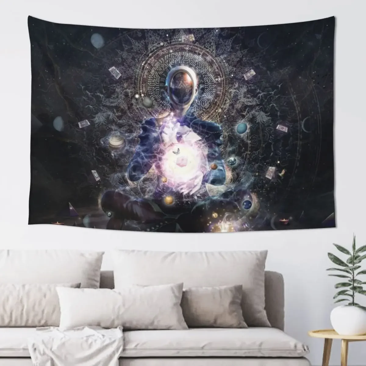 Cosmic Ritual Tapestry Home Decorations Aesthetics For Room Tapestry