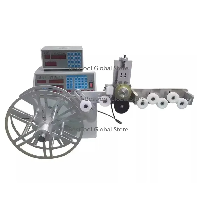 

Ind-ustrialElectric Winding Machine Power Cord/Data Cable Coiling Packaging With Memory Function Automatic Me-terCounting and So
